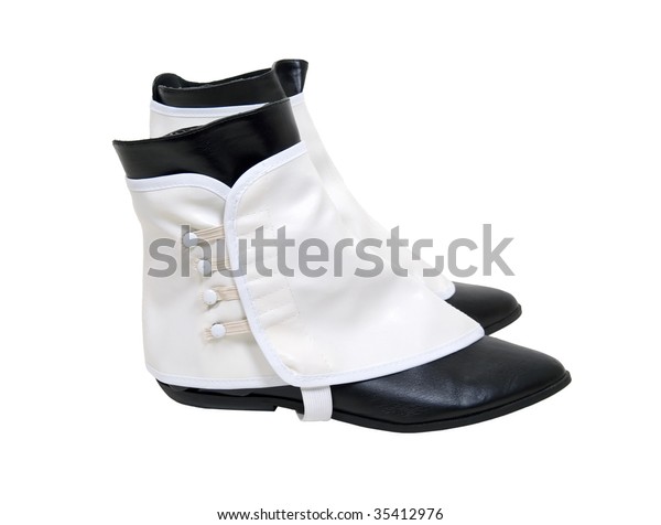 white boot spats