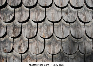Traditional Wood Shingle Background