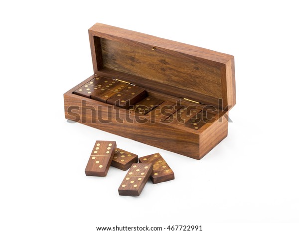 Traditional Wooden Sinoeuropean Domino Set Domino Stock Photo Edit Now