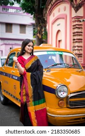 Tradittional Black Saree  Photoshoot With Indian Model 