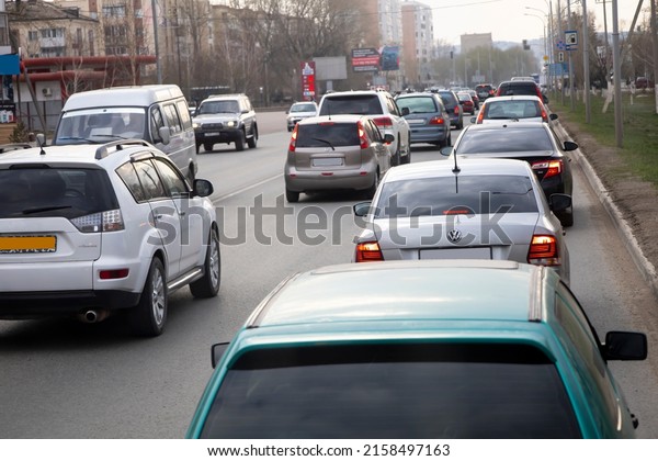 Traffic in the Cities of Kazakhstan.\
Kazakhstan Kokshetau\
18.04.2022
