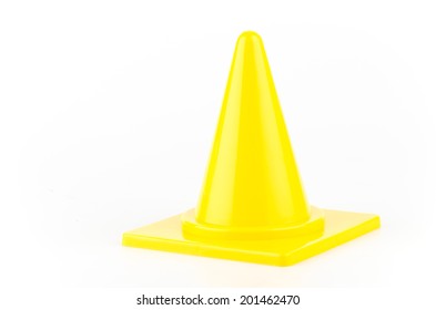 Traffic Cones Isolated White Background Stock Photo 201462470