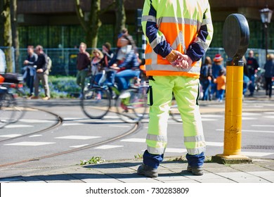 Traffic Control Manager Watching Order