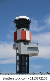 Traffic Controll Tower At Rotterdam The Hague Airport 