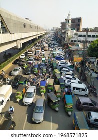 Traffic Jam At Ferozpur Road - Captured In Lahore, Pakistan... Dated 5, May, 2021