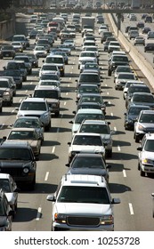 Traffic Jam In Los Angeles