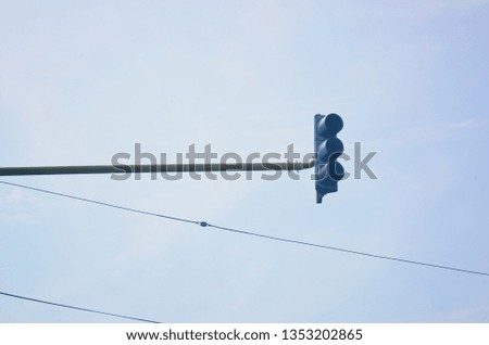 Similar – Image, Stock Photo When traffic lights bamble