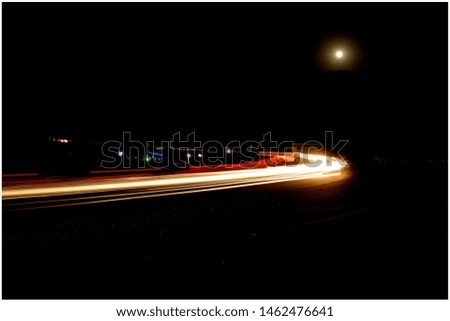 Similar – Image, Stock Photo nocturnal active Night