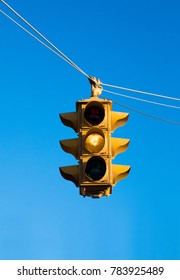 American Us Yellow Street Traffic Lights Stock Photo 151169384 ...