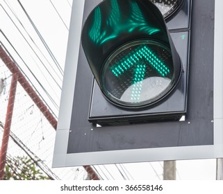 Traffic Lights Show Green Light.