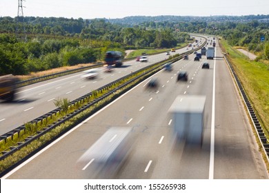 traffic on a highway - Powered by Shutterstock