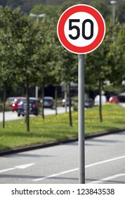 Traffic Sign 50 Km/h