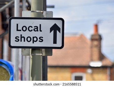 Traffic Sign UK - Local Shops