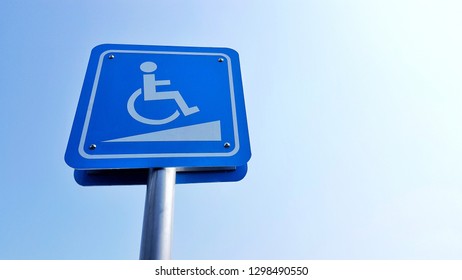 Illustration Handicap Reserve Parking Sign Symbol Stock Illustration ...