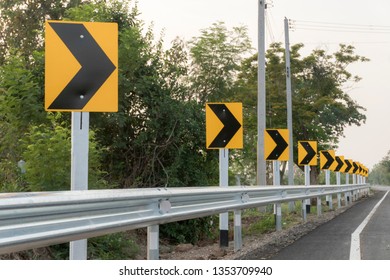 Traffic Signs Next Road Stock Photo 1353709940 | Shutterstock