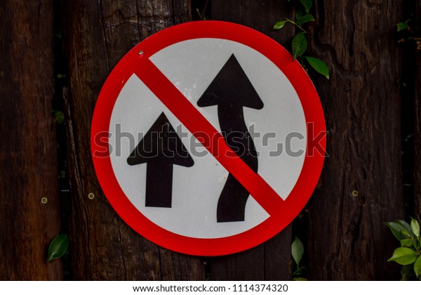 Traffic Signs Wall Decoration Stock Photo Edit Now 1114374320