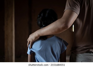 trafficking concept, child was a victim of human trafficking, human rights violations, missing kidnapped - Shutterstock ID 2151684551
