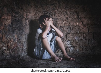 Trafficking Concept Human Rights Violations Children Stock Photo ...