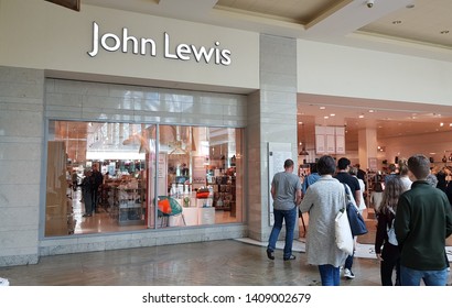 Trafford, Manchester, UK 05/27/2019 John Lewis retail store shop front.