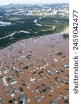 tragedy in Rio Grande do Sul with the April floods. City of Novo Hamburgo and São Leopoldo with more than 180 thousand homeless