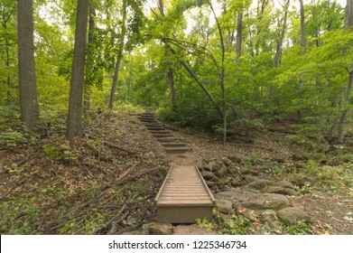 A Trail Along The Brice Trail In Burlington Ontario Canada