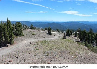 Trail To The Highest Point In Oregon; Oregon Trail In Mt. Hood