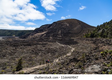 Trail Inside Kilauea Iki Crater