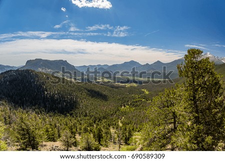 Similar – Image, Stock Photo Rocky mountain in the water, Ko Rang Nok, Ao Phra Nang Beach, Ao