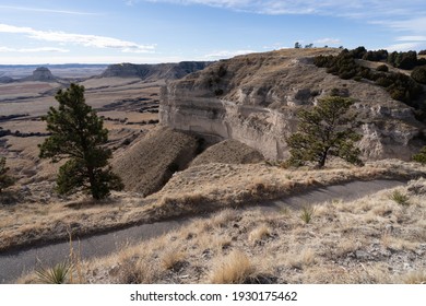 Trail View From Scottsbluff Nebraska