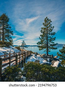Trail Walk At Lake Tahoe