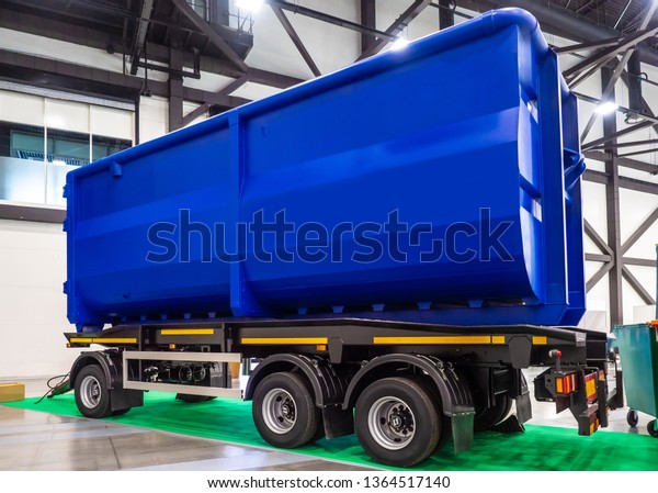 Trailer dump truck. Trucks.  Special machinery.
Transportation of oversized cargo. Transportation dump truck bulk
cargo. Cargo transport
industry.