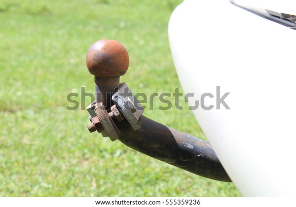 Trailer hitch or towbar
close-up