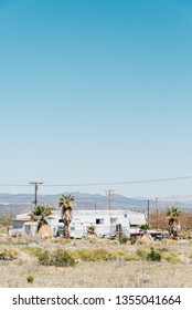 Trailer Park In Desert Center, California