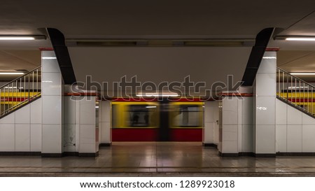 Similar – Image, Stock Photo Stairs at Potsdamer Platz