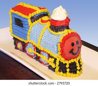 Train Birthday Cake Front Stock Photo Edit Now 2793718 Shutterstock