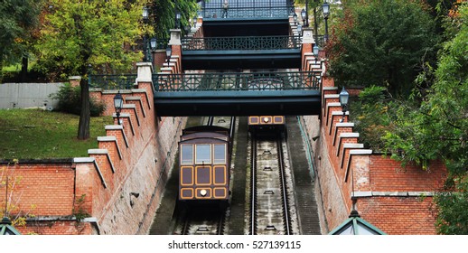 Train in Budapest - Shutterstock ID 527139115
