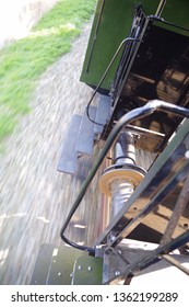 Train buffer from an old moving train