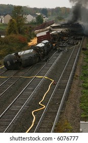 Train Crash In Painesville Ohio 10-9-07