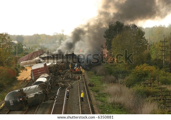 Train crash in\
Painesville Ohio 10-9-07