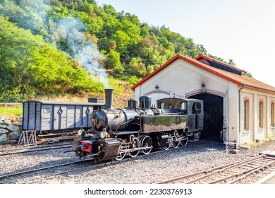 Train de l'Ardèche, Museum Railway, Rhone Valley, France  - Powered by Shutterstock