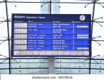 343 Airport Timetable Germany Bilder, Stockfotos und Vektorgrafiken