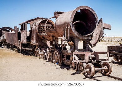 Train Graveyard - Shutterstock ID 526708687