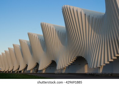 Train High-speed Train Reggio Emilia Futuristic Architecture Italy