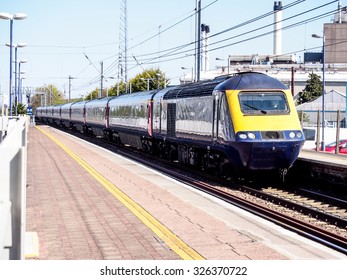 Train In London, UK