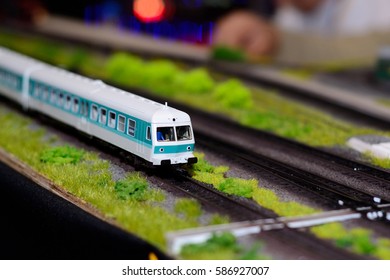 Train Model On The Railway