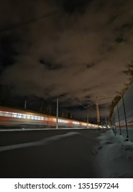 train in moving 