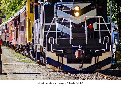 Train Passenger Car Of Great Smoky Mountains Railroad 