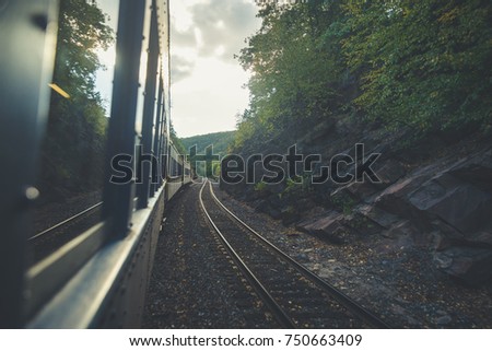 Train ride in Jim Thorpe PA