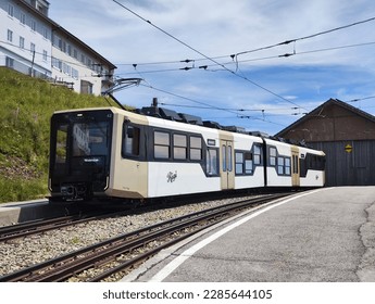 A train to Rigi Kulm and back