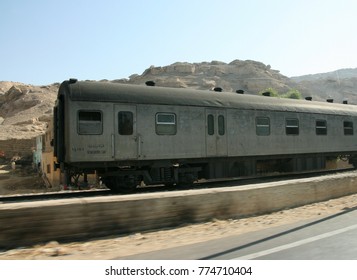 a train running